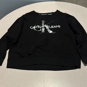 Calvin Klein Black Logo Sweatshirt